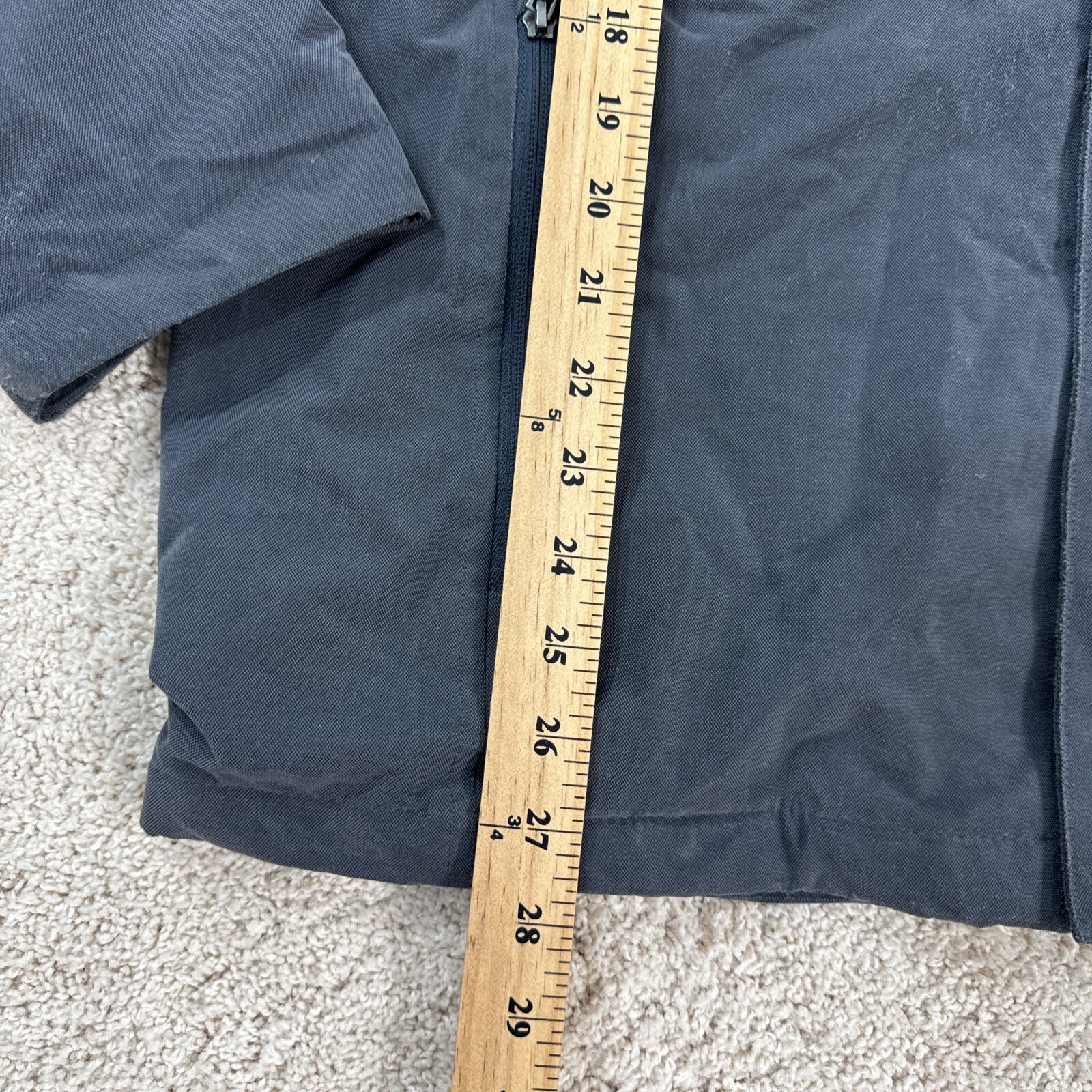 Rugged Elements Jacket Mens L Gray Zip Front Coat… - image 5