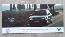 Lancia Dedra Test Drive Brochure c.1992