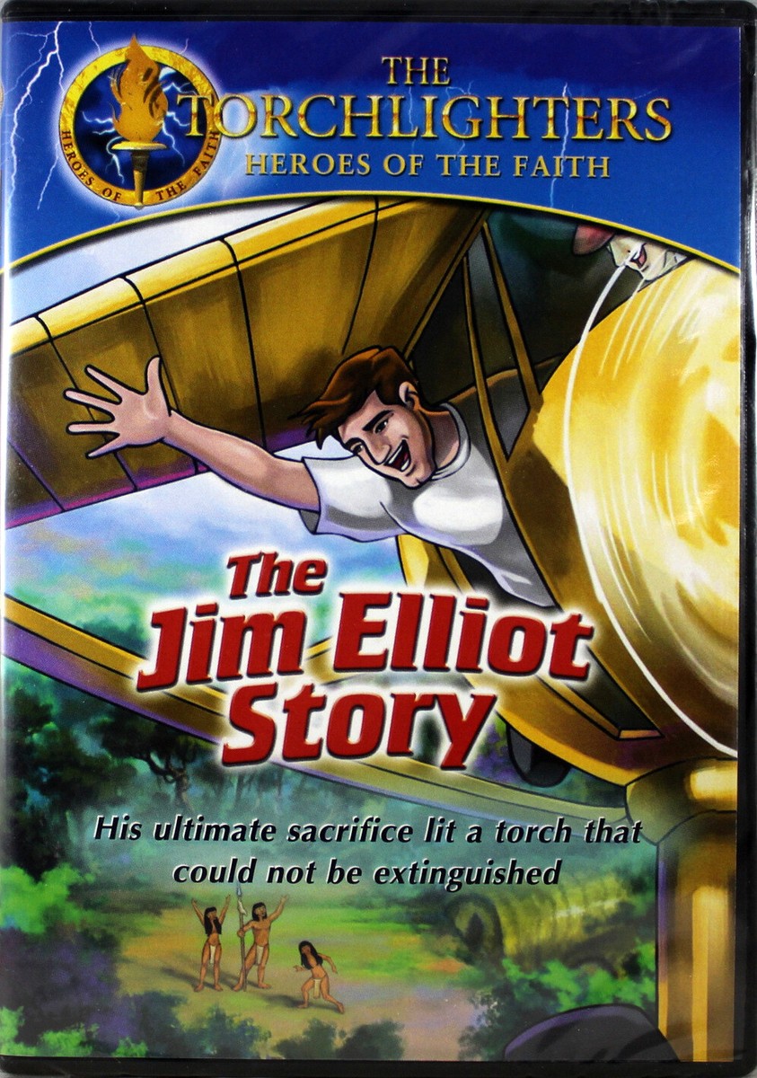 Torchlighters The Jim Elliot Story DVD Kids Missionary