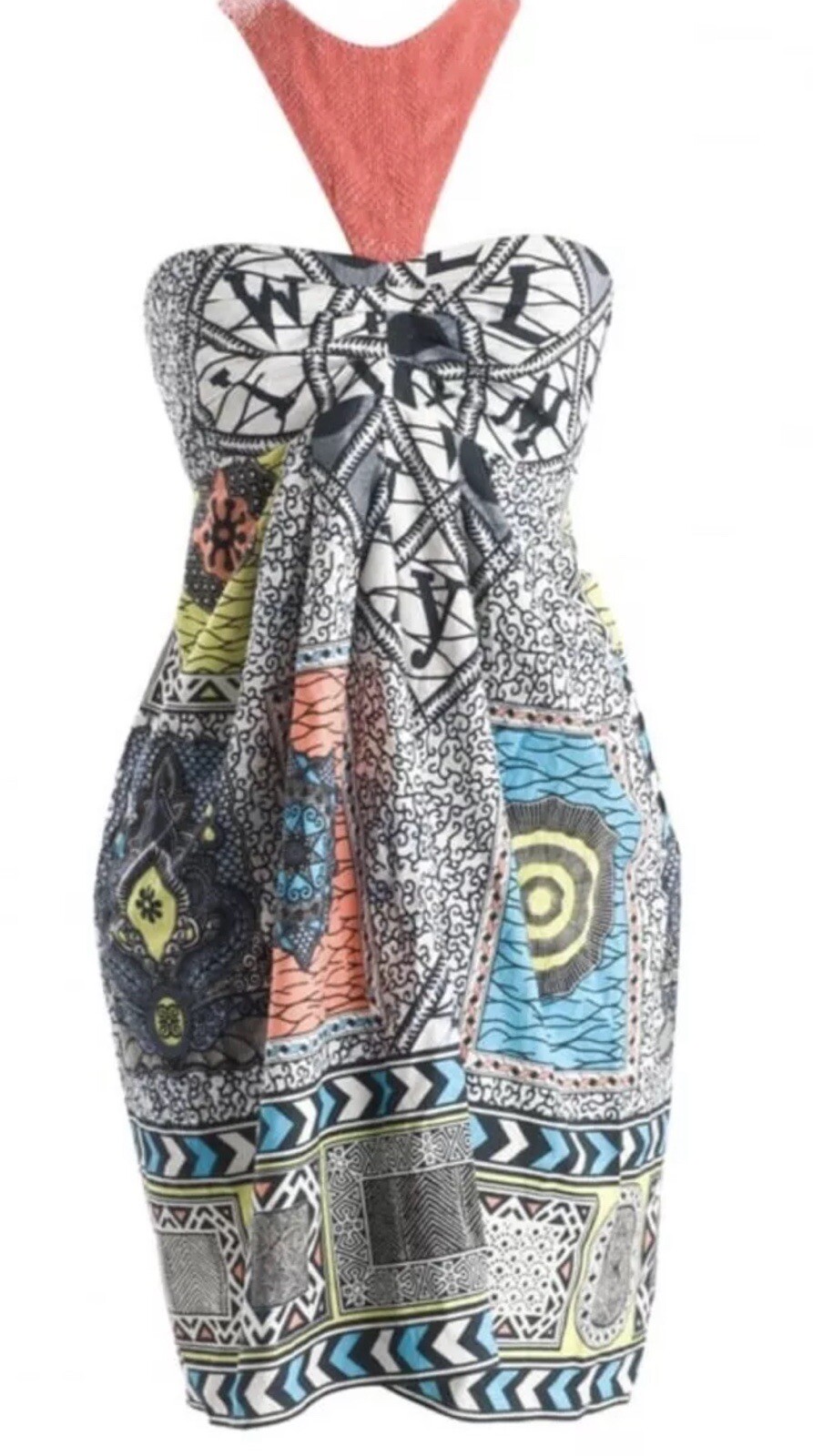 Matthew Williamson Patchwork Pattern Cotton Midi … - image 2