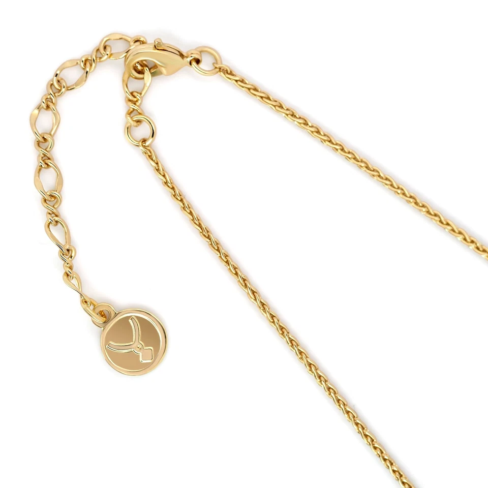 Collar Colgante Oro Corazón Esmeralda TRYNDI para Mujer - Regalo de Navidad para Esposa Foto 3 de 4