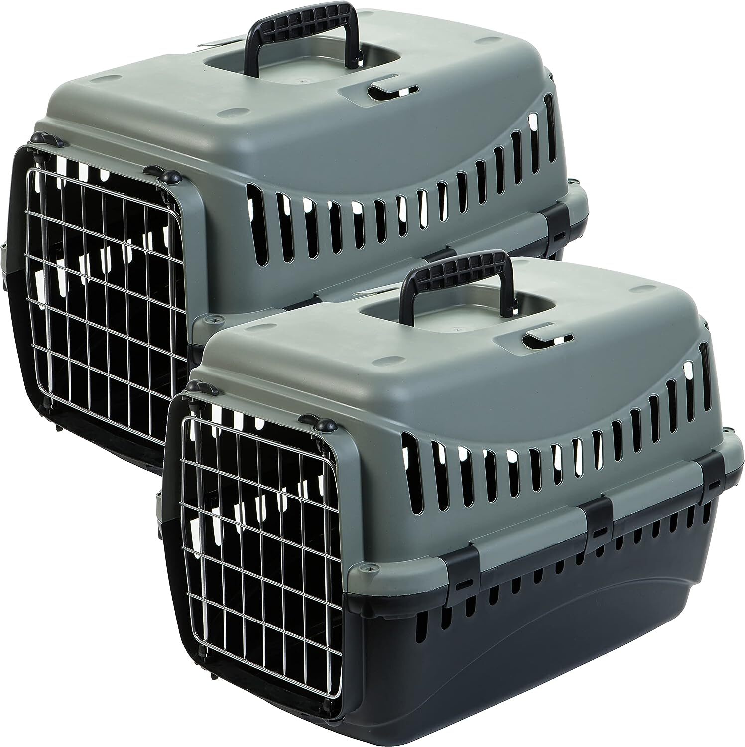 2er Set Katzenbox Hundetransportbox Hundebox Hundetasche Autotransportbox