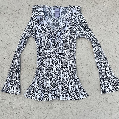 2000s gothic Laura Scott blouse