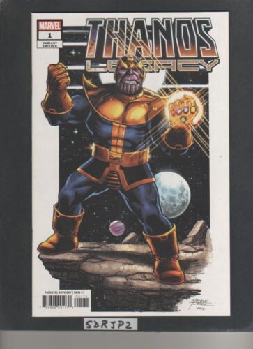 THANOS LEGACY #1 NM NEW UNREAD 2018 GEORGE PEREZ COVER VARIANT - Picture 1 of 2