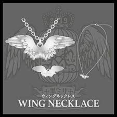 HYDE hyde Kuromisa Official Goods Wing Necklace L'Arc en Ciel