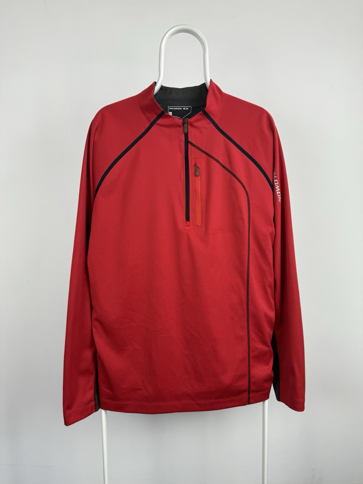 Frangivento vintage stile Salomon Running Gorpcore cerniera taglia XL