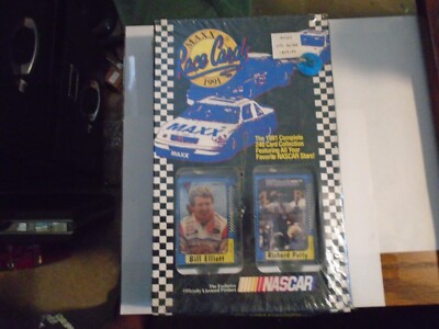 Maxx Rennen Karten 1991 Komplett 240 Card Full Farbe Sammlung, Nascar Lizenziert