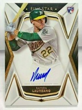 Ramon Laureano 2019 Topps Five Star RC on-card Autograph Auto SP #FSA-RL - A's