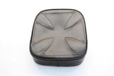 MOTORRAD SOZIUS SITZ PAD ABNEHMBAR SUCKER SEAT IRON CROSS MALTESER SCHWARZ