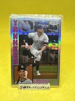 2019 Topps Chrome - GIANCARLO STANTON / New York Yankees - '84 Design - 84TC-13 - Bild 1 von 3