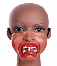 Cry Baby Mask Latex Half Face Fancy Dress Costume Stag night Crying Halloween