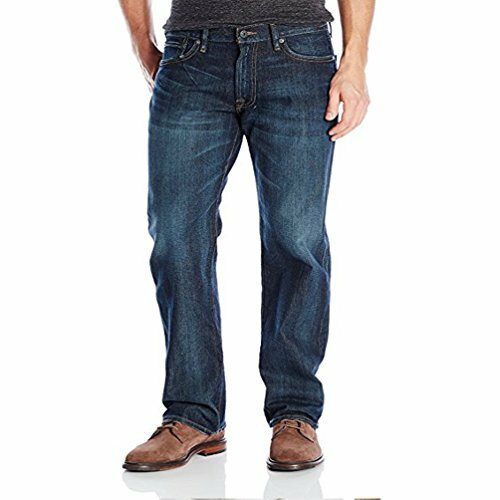 Lucky Brand Mens Stonewash Blue 361 