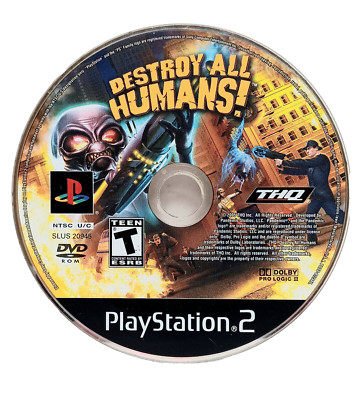 Destroy All Humans For PlayStation 2 By THQ