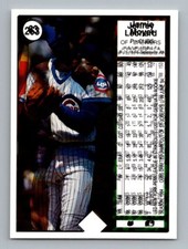Jeffrey Leonard Jamie Moyer 1989 Upper Deck Freak Overprint Error Brewers Cubs