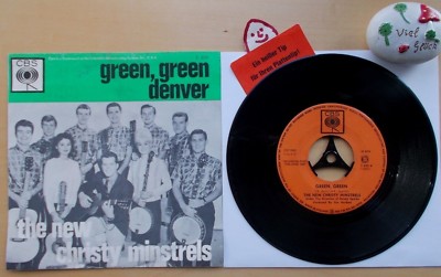 The New CHRISTY MINSTRELS Green, Green Denver CBS 1.220 - Holland Press