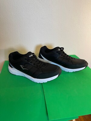 NEW Everlast Sport Men's Black/ White Lace-up Sneakers US