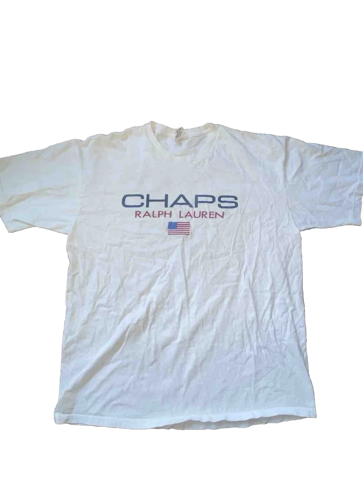 Chaps Blanco Camisetas para Hombres