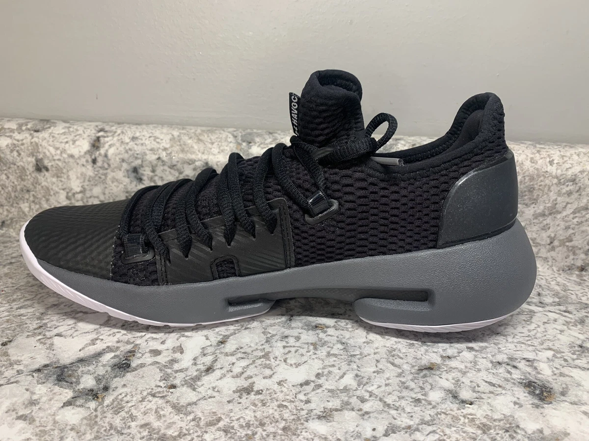 Under Armour Havoc Low Black Gray Basketball Shoes Men's 7 | eBay