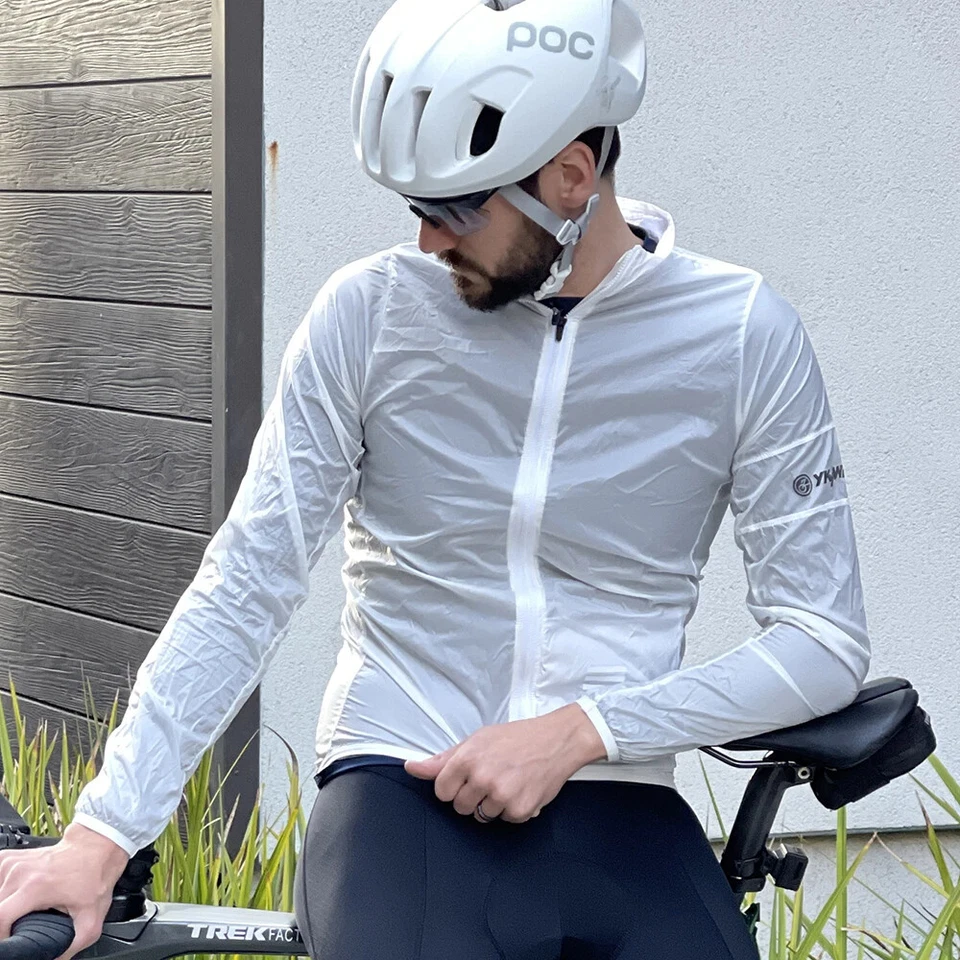 YKYWBIKE Waterproof Cycling Vest Rainproof MTB Bike Gilet Sleeveless Jacket Tops - Image 3 of 4