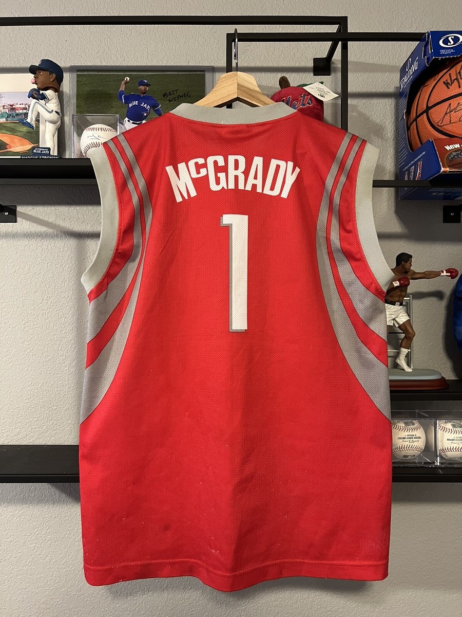 Tracy McGrady Houston Rockets Vintage Champion Europe Away Jersey
