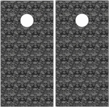 Pile Of Skulls LAMINATED Cornhole Wrap Bag Toss Skin Decal Sticker