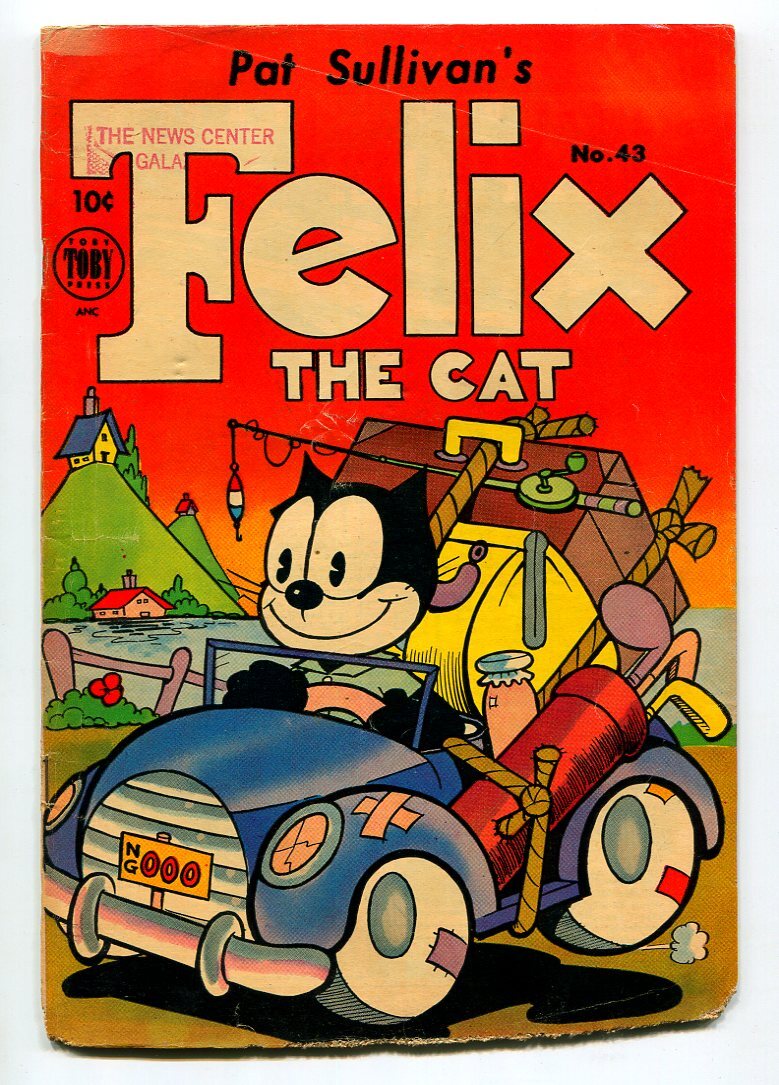 Felix The Cat--#43--1953--COMIC BOOK--Toby--FR/G | eBay