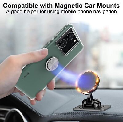 Handyhülle mit Ring Halter Stand für Xiaomi Redmi/Samsung/Honor 200 Smart/Lite