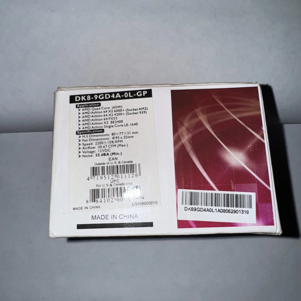 Brand New Factory Seal - Cooler Master CPU Air Cooler / CPU Cooler / CPU Fan - Image 2 of 4