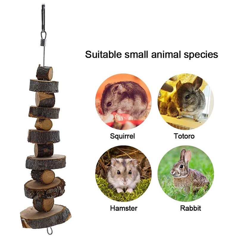 Kaninchen-Kaustäbchen Aus Seegras & Bambus – 5 Stück, 10 Cm, Für Nagerzähne & Beschäftigung