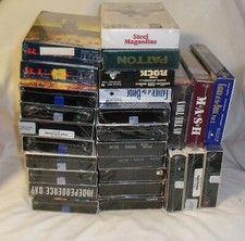 Brand New Movie VHS Tapes Sealed Pick Comedy, Sci Fi, Drama