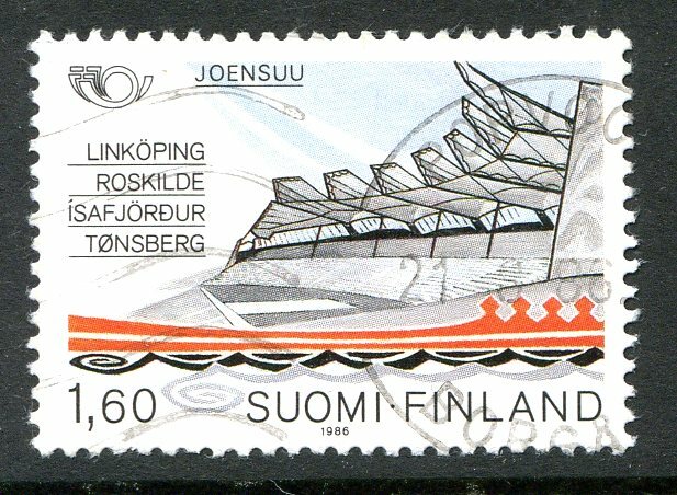 Finland Stamp Scott #738 Nordic Cooperation Issue 1986
