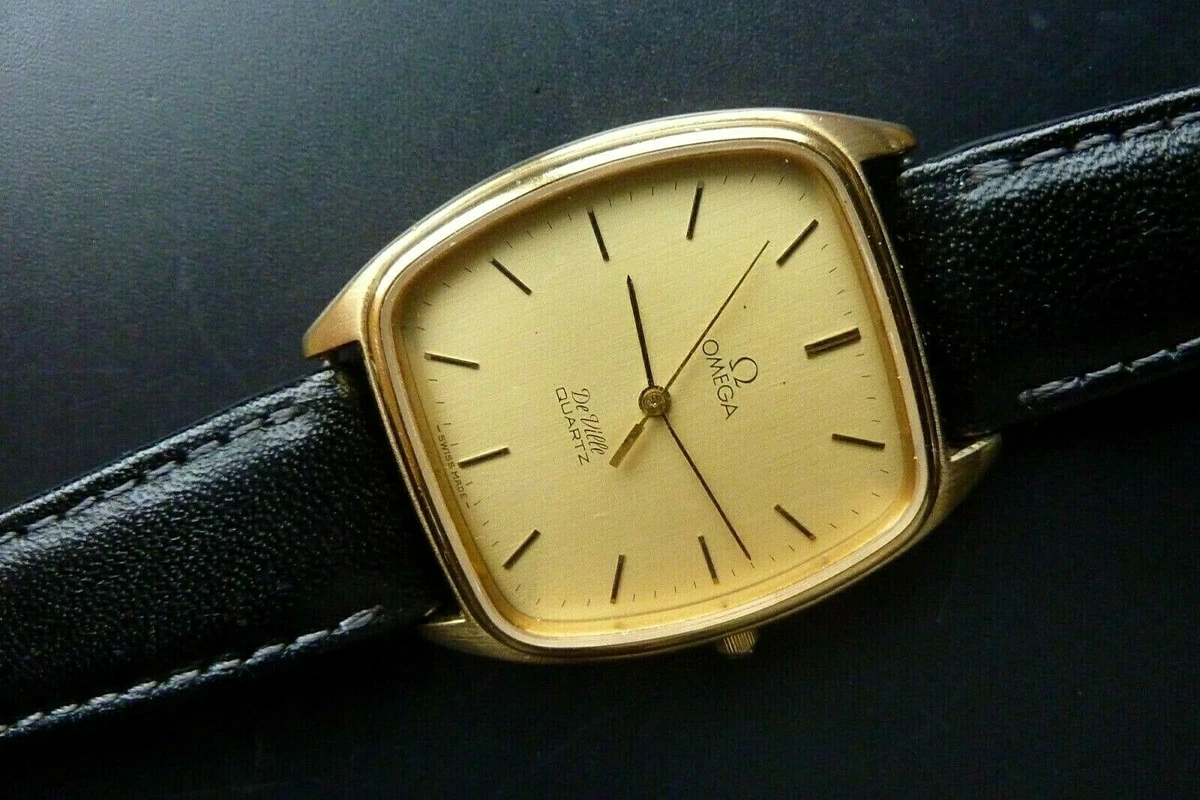 OMEGA DE VILLE QUARTZ WATCH CAL. 1336 (CLEAN WATCH)