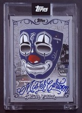 2024 Topps X Mister Cartoon ON CARD AUTO Dodgers WS Champions Mask #/20 Encased