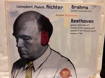 SVIALOSLAV RICHTER BEST PIANO CONCERTOS BRAHMS 2 BEETHOVEN 1 +MORE CD NEW SEALED