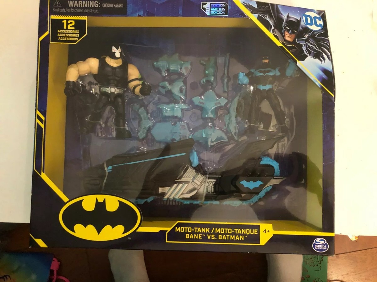 Batman DC Moto-Tank/Moto-Tanque Bane Vs Batman 1st Edition with 20