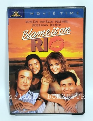   BLAME IT ON RIO (1984) DVD 2001 Michael Caine Demi Moore NEW Free Shipping