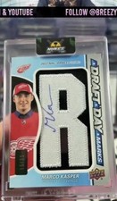 2023 SP Game Used Draft Day Marks 19/35 Marco Kasper #DDM-MK Rookie Auto RC 17ar