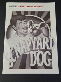 Scrapyard Dog (Atari 7800, 1990) TESTED WORKING Complete 