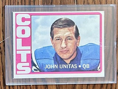 1972 Topps - Johnny Unitas #165