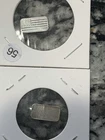 Two - 1 Gram .999 Fine Silver Bars  American Flag Design Two Grams Total Silver