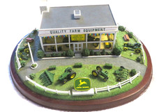 Vintage Danbury Mint 1958 John Deere "Quality Farm Equipment" 10-1/2" Figurine