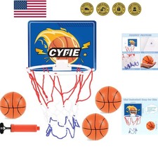 Mini Basketball Hoop for Toddler Kids, Indoor Suction Cup Basketball Hoop wit...