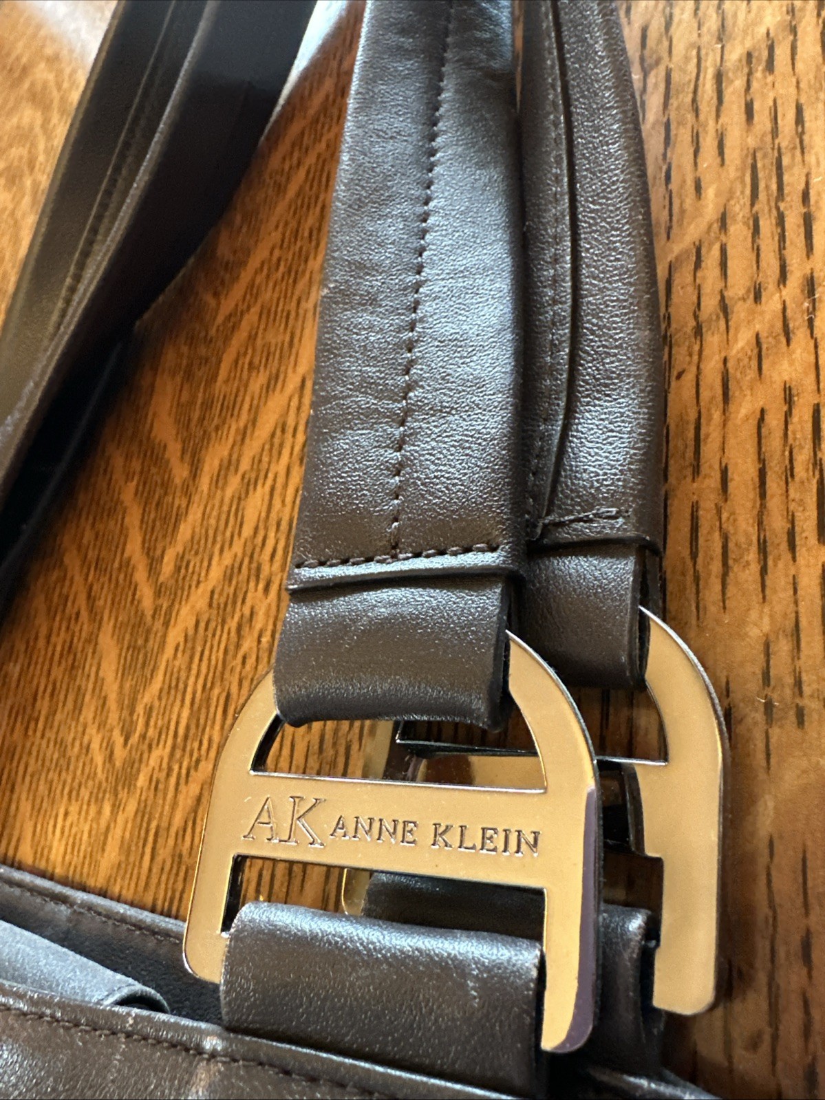 Anne Klein Leather Patchwork Bag - image 5