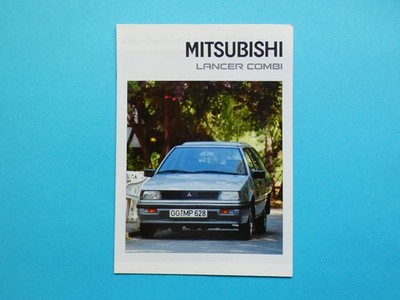 Prospekt / Katalog / Broschüre - Mitsubishi Lancer - Combi / Kombi - 09/90