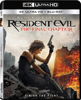 New Resident Evil: The Final Chapter (4K / Blu-ray)