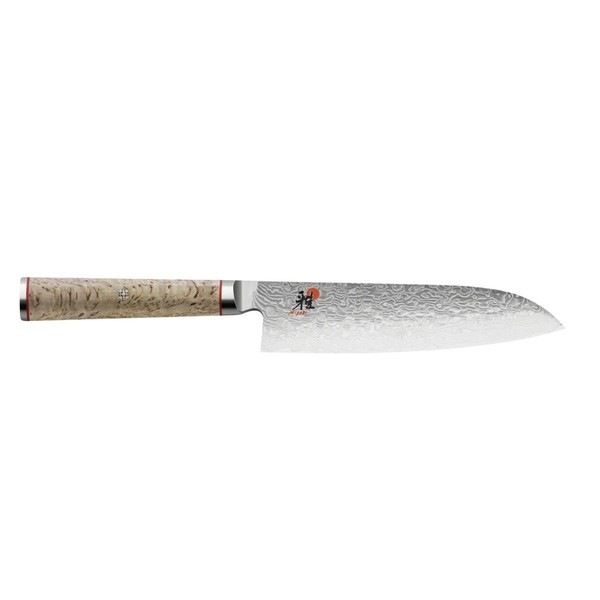 Zwilling Miyabi Santoku Kochmesser Japanisches Messer KüChenmesser Birke-Griff-image