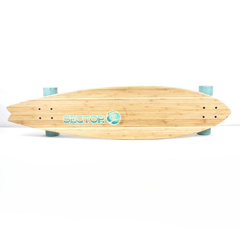 Sector 9 Offshore Reeler Complete Longboard 39.5" Swallowtail 5-Ply Bamboo