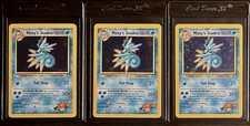 POKEMON LOT OF 3 PRE-RELEASE MISTY’S SEADRA GYM CHALLENGE HOLOS