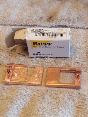 New Bussmann 2621-R Fuse Reducer Class R 100A 250V 2621-R