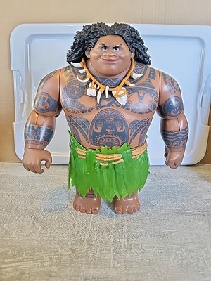 2015 Disney Maui Moana Talking action figure doll 10.5'' tall no Hook, Works